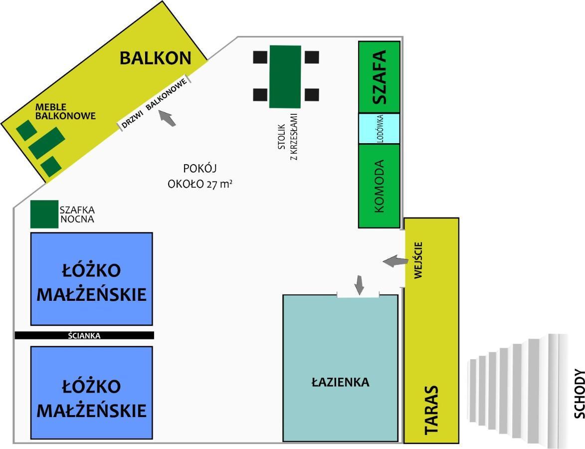 Arena Slonca Hotel Леба Екстериор снимка